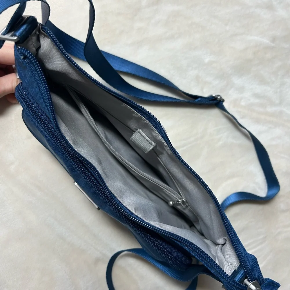 Baggallini Everyday Crossbody Bag- Dark Blue - Picture 10 of 13